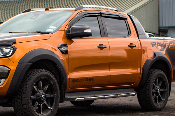 Ford Wildtrak Flush Style Flares Matt Black