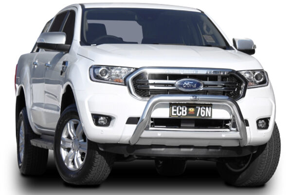 Ford Ranger ECB Alloy Nudge Bar Black