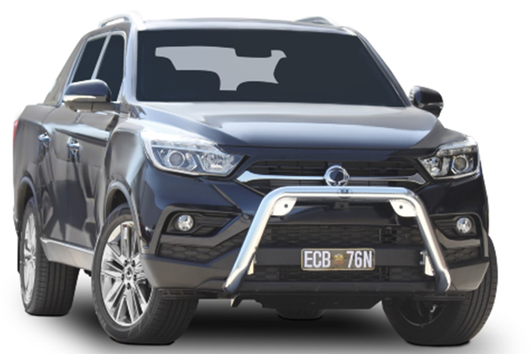 SsangYong Rhino ECB Alloy Low Loop Nudge Black