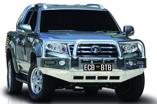 Bull Bar Alloy Bumper Lights Black