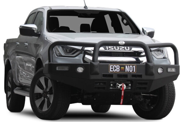 Isuzu D-Max Alloy Winch BullBar Black