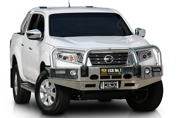 Nissan Navara ECB Alloy Bull Bar for Winch