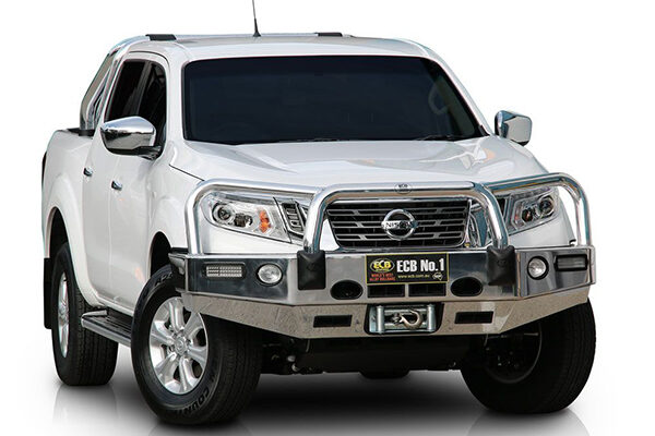 Nissan Navara ECB Alloy Bull Bar for Winch