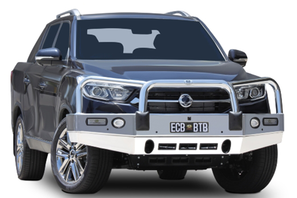 SsangYong Rhino ECB Alloy Bull Bar