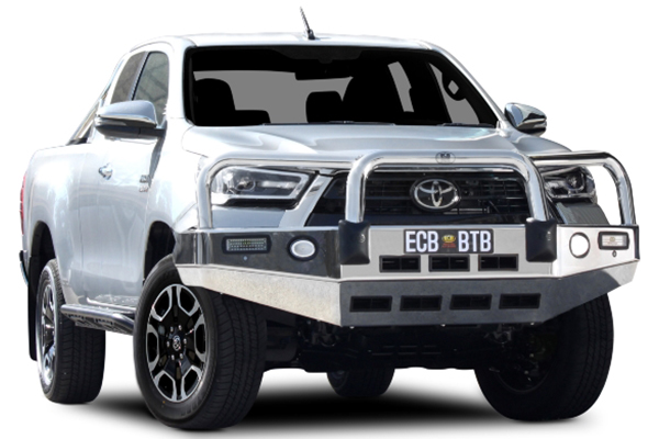 Toyota Hilux ECB Alloy Bull Bar