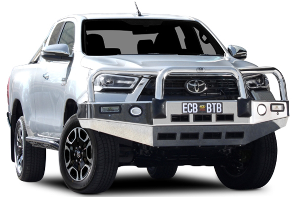 Toyota Hilux ECB Alloy Bull Bar