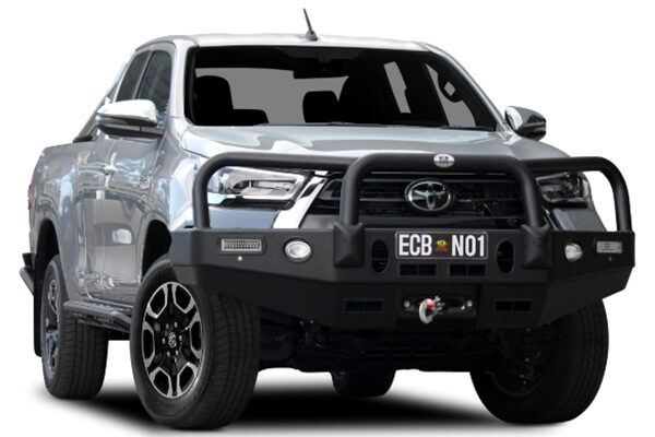 Toyota Hilux ECB Alloy Bull Bar for Winch