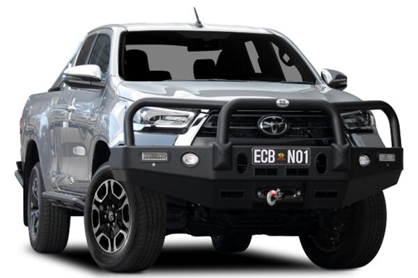 Toyota Hilux ECB Alloy Bull Bar for Winch